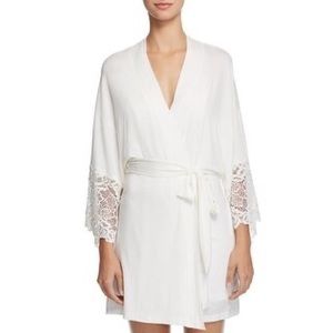 Flora Nikrooz bridal robe with lace